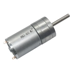 25GA370 DC Reduction Motor 6-24V Low Speed Forward and Reverse Large Torque Gear - Picture 1 of 5