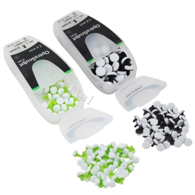 VVDENTAL 60pcs Oral Optrasculpt Pad 4mm/6mm Composite Resin Filling Spatula for Mixing