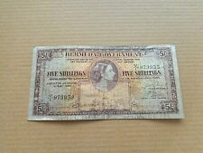 Bermuda banknote 5 Shillings  1957 - (c)