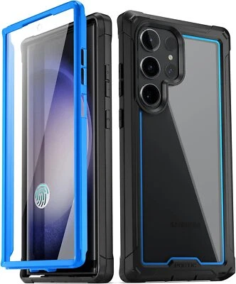 Capa Poética Híbrida Tela Embutida para Galaxy S23/S23 Plus/S23 Ultra/S23 FE - Imagem 1 de 4