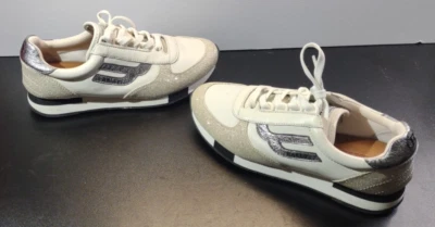 Bally Gavinia-T Women's Size 6.5 M White Sneakers Glitter - Image 1 of 4