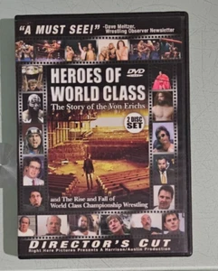 HEROES OF WORLD CLASS the story of the von erichs DVD 2 disc set director's cut - Imagen 1 de 1