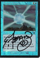 Temporal Fissure "FOIL" - MTG Scourge SIGNED EDWARD P. BEARD JR. MINT UNPLAYED