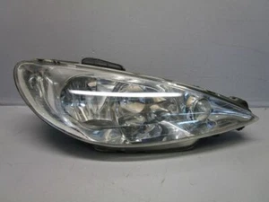 Peugeot 206 cc (2d) 2.0 S16 Headlight Right 9628666780 89000520 Genuine - Picture 1 of 7