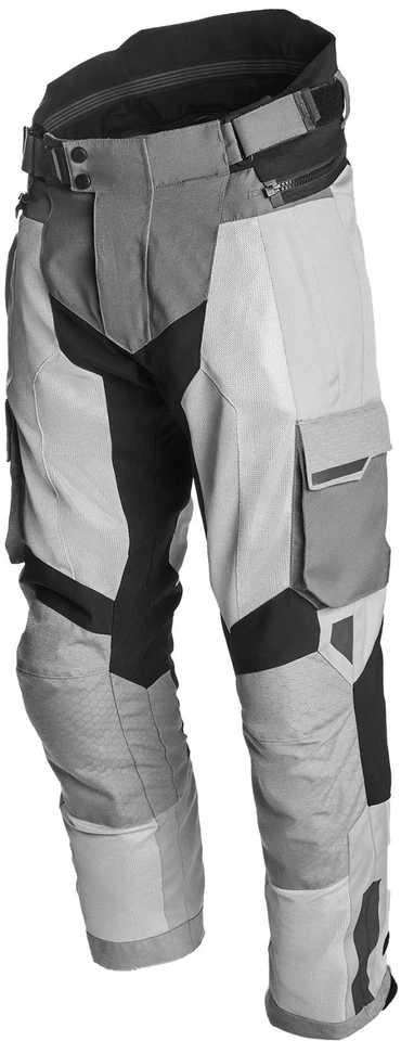 Tourmaster Ridgecrest Mens Adventure Touring Pants Gray - Image 1 of 1