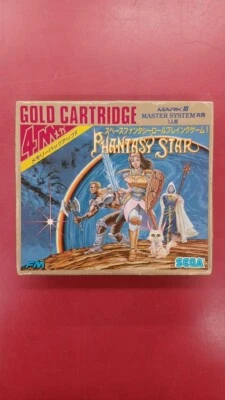 PHANTASY STAR SEGA MarkIII III 3 JP Action RPG Role Playing Game MASTER SYSTEM - Image 1 of 4