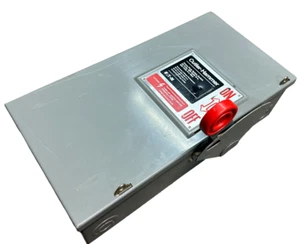 Cutler-Hammer DH362UGK Heavy Duty Non-Fusible Safety Switch 600VAC 60A 3 Pole - Picture 1 of 4