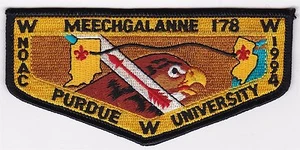 SOLAPA OA - MEECHGALANNE - LODGE# 178 - S22A/B? - NOAC 1994 - FUSIONADO EN 1999 - Imagen 1 de 1