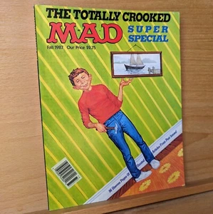 MAD Magazine Super Special Fall 1987 Totally Crooked NEAR MINT - Foto 1 di 7