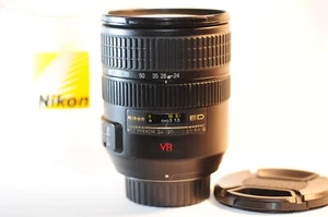 Nikon ED AF-S Nikkor 24-120mm f/3.5-5.6 G VR FX lens READ for F100 D850 D750 Z6 - Picture 1 of 8