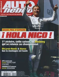 AUTO HEBDO Nr. 2011 13.05.2015 GP SPANIEN GP3 BARCELONA OCON - Bild 1 von 1