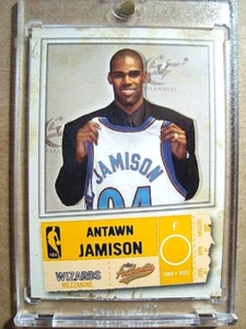 2004-05 Antawn Jamison Fleer Authentix Amarillo Paralelo /50 MINT 🔥🔥🔥 - Imagen 1 de 2