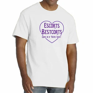 Dreamytime Escorts Bestcorts T-shirt Mr Jolly Lives Next Door Comic Strip Tee. - Picture 1 of 9
