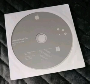 Apple Power Macintosh G4 Software Restore 3 of 4 Mac OS 9 and Mac OS X apps 3548 - Bild 1 von 1