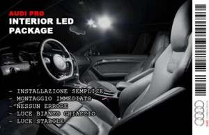 ✨ SET LAMPADINE LED INTERNI "AUDI Q7 (4L)" BIANCO GHIACCIO (2012-2020) NO SPIA ✨ - Imagen 1 de 1