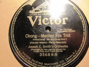 1918 BILLY MURRAY Chinese CHONG He come from HONG KONG FRANK BANTA VICTOR 35684 - Picture 1 of 2