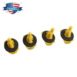 4Pcs Lower Cab Molding Retainer with Sealer for 2015-2024 Ford F-250 F-150 - Picture 1 of 7