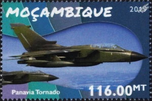 PANAVIA TORNADO Multirole Combat/Strike Aircraft Stamp (2019 Mozambique) - Picture 1 of 1
