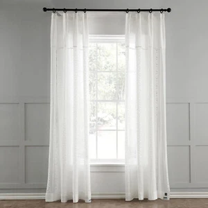 Hansure Lacino lace curtain drape - white - Picture 1 of 8