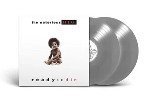 THE NOTORIOUS BIG READY TO DIE 2X VINYL NEW! LIMITED SILVER LP! BIG POPPA, JUICY - Picture 1 of 1