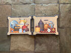 Kitchen Wall Art Vintage Kirby Colonial Litho in USA Stapco Folk Art