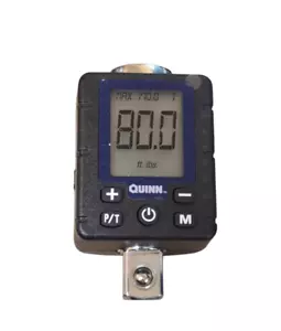 Quinn 58706 1/2" Drive Digital Torque Adapter 25-250 ft-lb with LCD & Buzzer - Bild 1 von 6