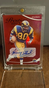 2023 Prestige Xtra Points Henry Ellard Red AUTO card Rams 195/199 - Picture 1 of 3