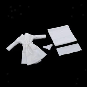 1/6 Albornoz Femenino Ropa para 12 pulgadas Figura de Acción Femenina Cuerpo - Imagen 1 de 11