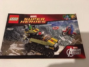 Lego 76017 Solo Instrucciones - DC UNIVERSE Superhéroes - Manual del Libro de Dirección - Imagen 1 de 2