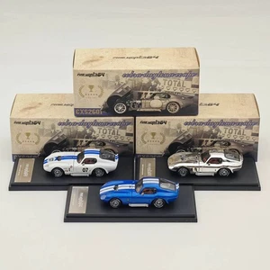 Fine Works 1:64 Shelby Daytona Diecast Toys Car Model Open Hood/Trunk Hobby Gift - Picture 1 of 17