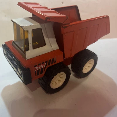 rare red white BUDDY L BBRUTE DUMP TRUCK 5162  collectible vintage 1979 - Image 1 of 4