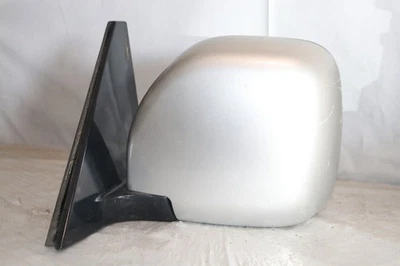 2001-2006 MITSUBISHI MONTERO LEFT DRIVER SIDE VIEW MIRROR OEM SILVER R#4366 - Image 1 of 4