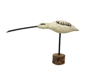 Vintage Heritage Mint 1970's Wood Carved Bird Sculpture Folk Art Beach - Picture 1 of 10