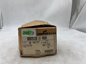 Cooper B-Line B2073ZN Parallel Pipe Clamp 1in Zinc Plated. Box of 50 - Picture 1 of 3