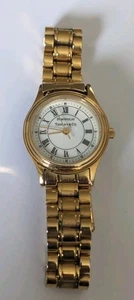 TIFFANY & CO. Portfolio Gold Pated Ladies Wristwatch - Picture 1 of 3