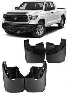 Genuine Full Set Splash Guards Mud Flaps Fender For 2007-2021 Toyota Tundra - Picture 1 of 9