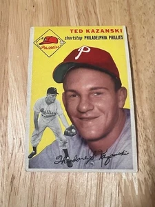 1954 Topps - Ted Kazanski #78 (RC) - Picture 1 of 2