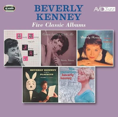 Beverly Kenney Five Classic Albums 2-CD NEW SEALED 2023 Remastered Jazz - Image 1 of 4