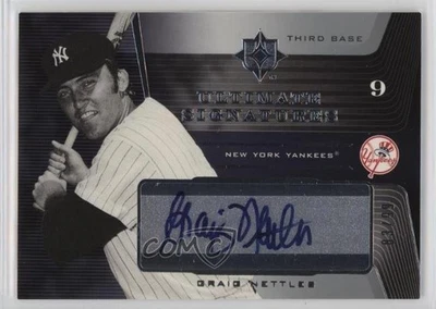 Upper Deck Ultimate Collection Signatures 2004/99 Graig Nettles #GN automático Foto 1 de 2
