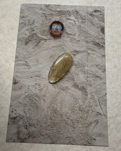 Rockshots Risque 2008 Mr Sandman buried in the sand at Beach postcard gay int. - Picture 1 of 8