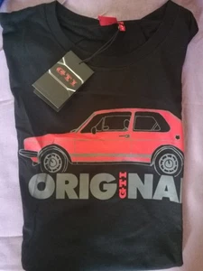 T-Shirt Original GTI Golf 1 Mk 1 Größe L - Bild 1 von 1
