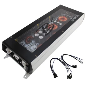 B2 Audio RIOT 1800W 2-Ohm Class D 4-Channel Amplifier w/ RGB LED Illumination - Picture 1 of 7