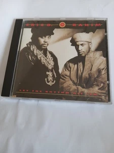 ERIC B & RAKIM LET THE RHYTHM HIT 'EM CD 1990 ALBUM+BONUS IN THE GHETTO MAHOGANY - Picture 1 of 2