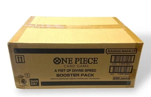 Juego de Cartas One Piece - A Fist of Divine Speed Booster Pack Estuche Sellado 288 Paquetes - Imagen 1 de 2