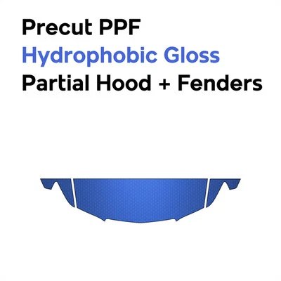 PreCut PPF Paint Protection Film Gloss DIY Clear Bra Kit for Acura TSX 2004-2005 - Image 1 of 4