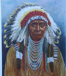 Tribu Chief Joesph de James Vlasaty Nez Perce - Imagen 1 de 1