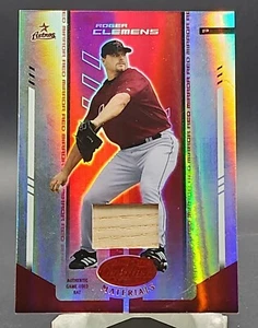 2004 Leaf Certified Materials Red Mirror Bat /250 Roger Clemens #164 - Imagen 1 de 2