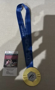 Anthony Edwards Signed 2024 Paris Olympics USA GOLD MEDAL Basketball Autograph - Picture 1 of 5