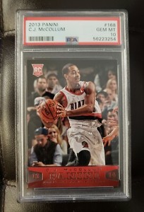 2013-14 Panini CJ McCollum #168 PSA 10 GEM MT Rookie RC
