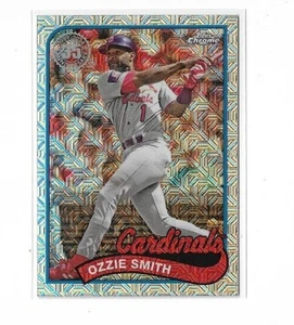 2024 Topps Series 2 Chrome Silver Pack Mojo Ozzie Smith #2T89C-6 Cardinals - Picture 1 of 2
